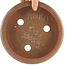 Pot à bonsaï rond non émaillé par Itouen - 215 x 215 x 70 mm