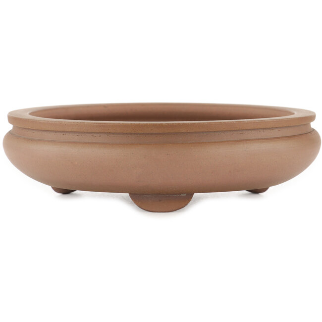 Pot à bonsaï rond non émaillé par Itouen - 200 x 200 x 60 mm