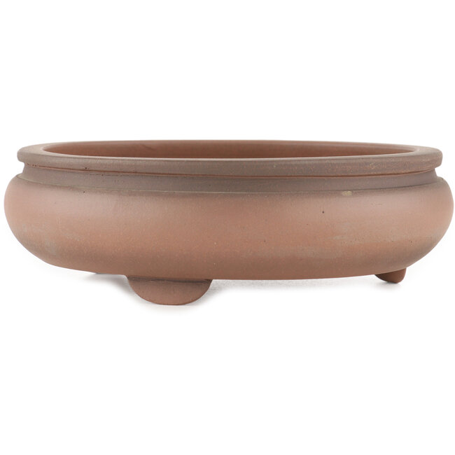 Pot à bonsaï rond non émaillé de Shoko - 205 x 205 x 65 mm