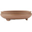 Pot à bonsaï rond non émaillé par Itouen - 200 x 200 x 60 mm