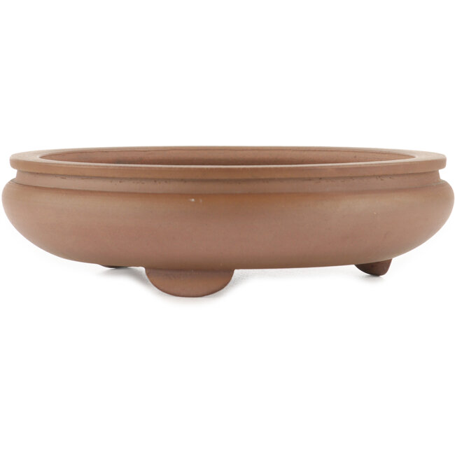 Pot à bonsaï rond non émaillé par Itouen - 200 x 200 x 60 mm