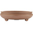 Pot à bonsaï rond non émaillé par Itouen - 200 x 200 x 60 mm