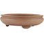 Pot à bonsaï rond non émaillé par Itouen - 200 x 200 x 60 mm