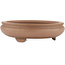 Pot à bonsaï rond non émaillé par Itouen - 200 x 200 x 60 mm