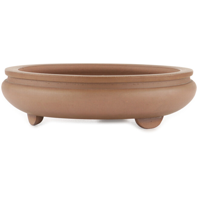 Pot à bonsaï rond non émaillé par Itouen - 200 x 200 x 60 mm