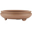 Pot à bonsaï rond non émaillé par Itouen - 200 x 200 x 60 mm