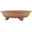 Round unglazed bonsai pot by Itouen - 192 x 192 x 55 mm