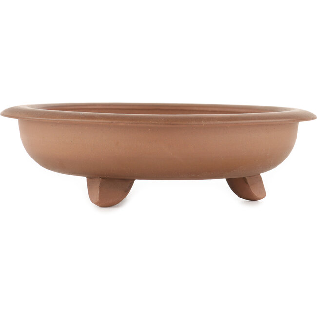 Pot à bonsaï rond non émaillé par Itouen - 192 x 192 x 55 mm