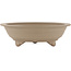 Pot à bonsaï rond non émaillé par Itouen - 192 x 192 x 55 mm