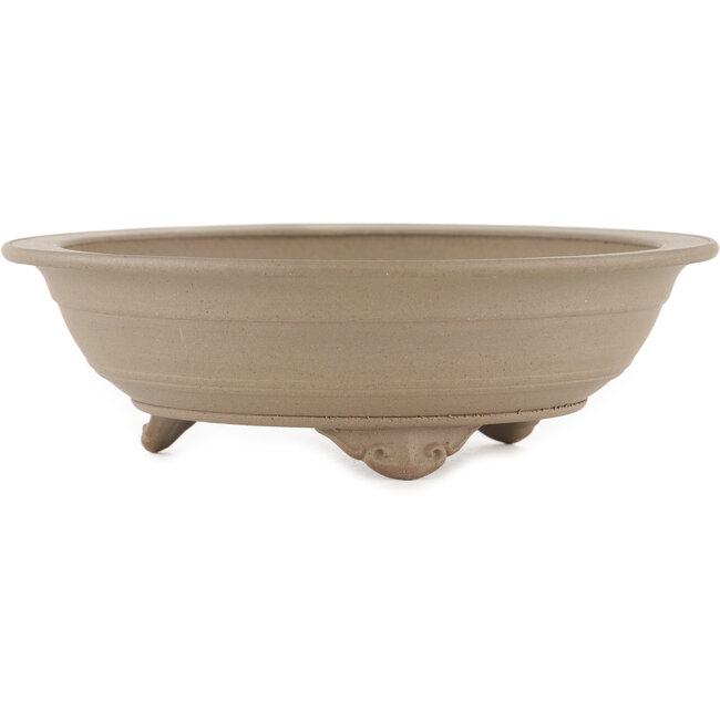 Vaso bonsai rotondo non smaltato di Itouen - 192 x 192 x 55 mm