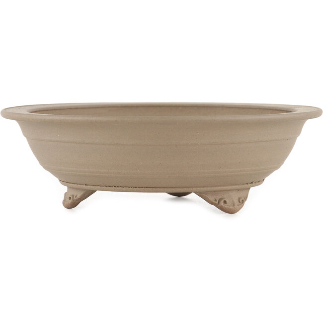 Vaso bonsai rotondo non smaltato di Itouen - 192 x 192 x 55 mm