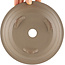 Pot à bonsaï rond non émaillé par Itouen - 192 x 192 x 55 mm