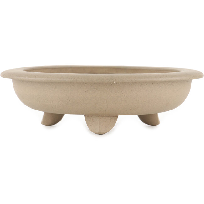 Pot à bonsaï rond non émaillé par Itouen - 192 x 192 x 55 mm