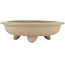 Pot à bonsaï rond non émaillé par Itouen - 192 x 192 x 55 mm