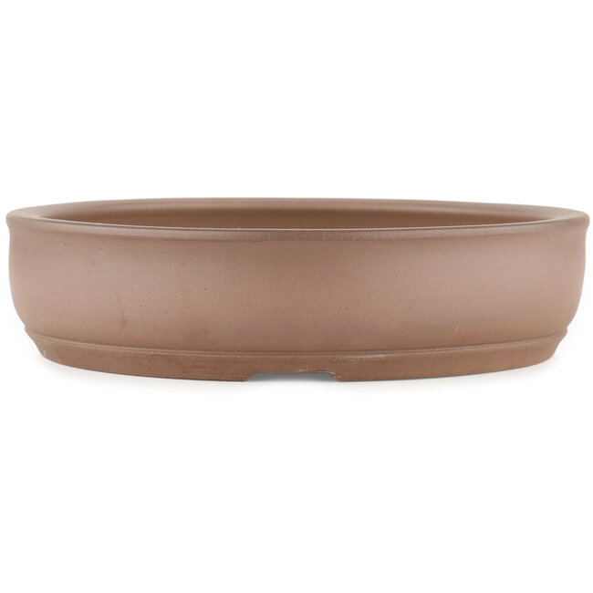 Pot à bonsaï rond non émaillé de Shoko - 250 x 250 x 60 mm