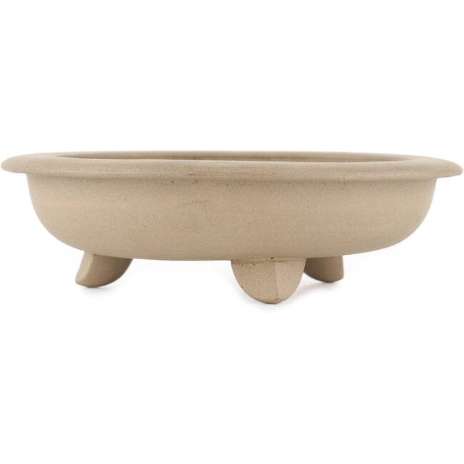 Pot à bonsaï rond non émaillé par Itouen - 192 x 192 x 55 mm