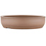 Pot à bonsaï rond non émaillé de Shoko - 250 x 250 x 60 mm