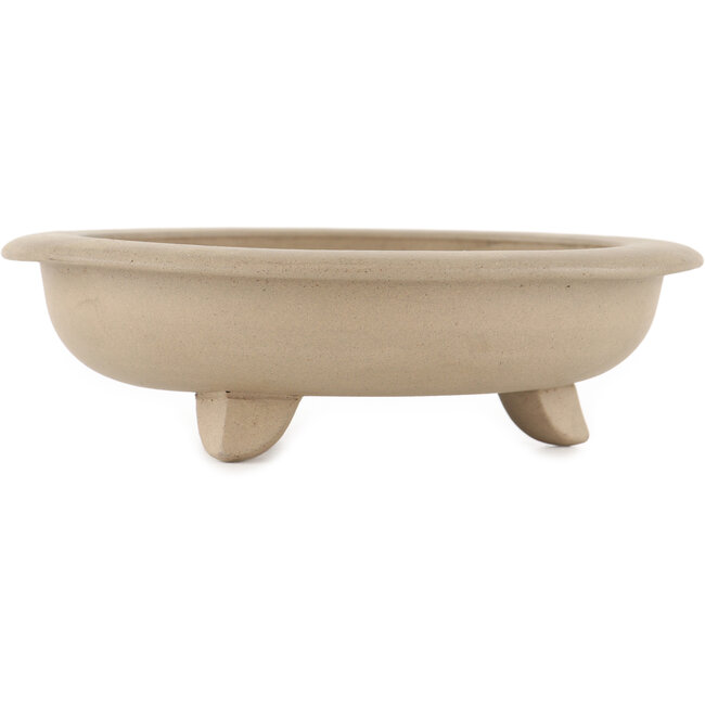 Pot à bonsaï rond non émaillé par Itouen - 192 x 192 x 55 mm