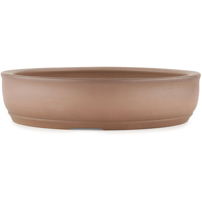 Pot à bonsaï rond non émaillé de Shoko - 250 x 250 x 60 mm