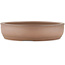 Pot à bonsaï rond non émaillé de Shoko - 250 x 250 x 60 mm