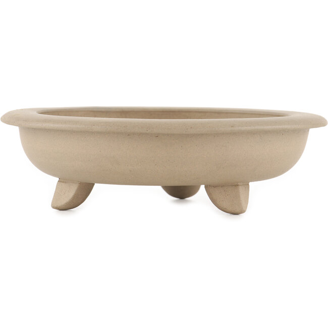 Runder unglasierter Bonsai-Topf von Itouen - 192 x 192 x 55 mm