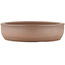 Pot à bonsaï rond non émaillé de Shoko - 250 x 250 x 60 mm