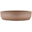 Pot à bonsaï rond non émaillé de Shoko - 250 x 250 x 60 mm