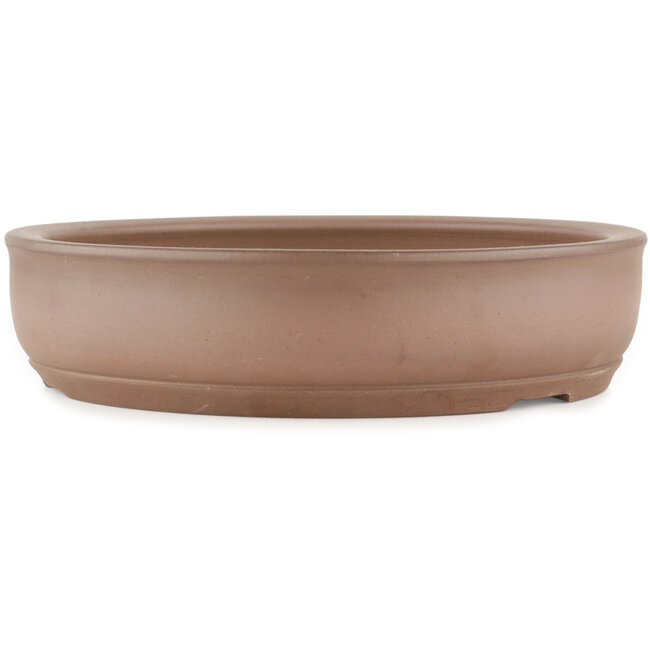 Vaso bonsai rotondo non smaltato di Shoko - 250 x 250 x 60 mm