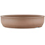 Pot à bonsaï rond non émaillé de Shoko - 250 x 250 x 60 mm