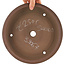 Pot à bonsaï rond non émaillé de Shoko - 250 x 250 x 60 mm