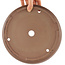 Pot à bonsaï rond non émaillé de Shoko - 250 x 250 x 60 mm