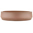 Pot à bonsaï rond non émaillé de Shoko - 245 x 245 x 60 mm