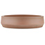 Pot à bonsaï rond non émaillé de Shoko - 245 x 245 x 60 mm