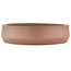 Pot à bonsaï rond non émaillé de Shoko - 245 x 245 x 60 mm