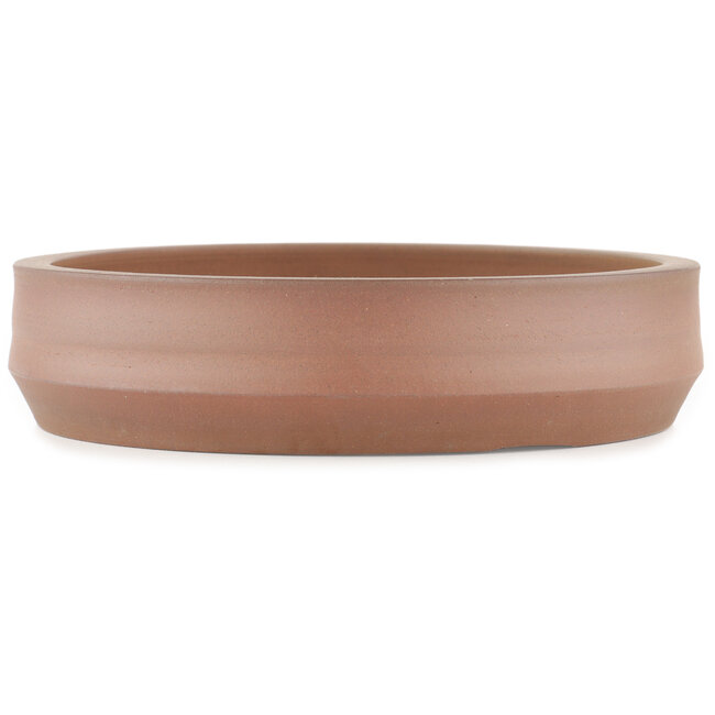 Pot à bonsaï rond non émaillé de Shoko - 245 x 245 x 55 mm