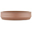 Pot à bonsaï rond non émaillé de Shoko - 245 x 245 x 55 mm
