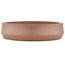 Pot à bonsaï rond non émaillé de Shoko - 245 x 245 x 60 mm