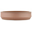 Pot à bonsaï rond non émaillé de Shoko - 245 x 245 x 55 mm