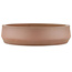 Pot à bonsaï rond non émaillé de Shoko - 245 x 245 x 60 mm