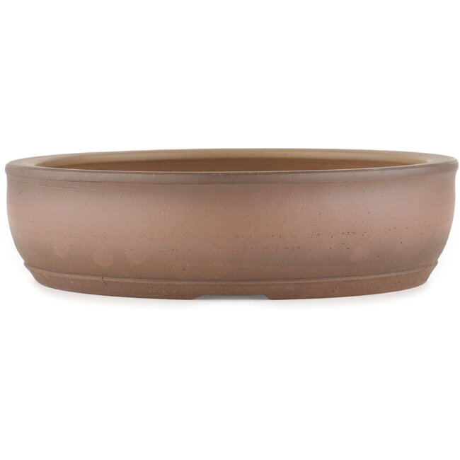 Pot à bonsaï rond non émaillé de Shoko - 215 x 215 x 57 mm