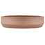 Pot à bonsaï rond non émaillé de Shoko - 245 x 245 x 55 mm