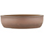 Pot à bonsaï rond non émaillé de Shoko - 215 x 215 x 57 mm