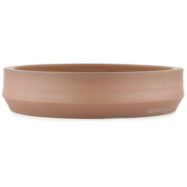 Pot à bonsaï rond non émaillé de Shoko - 245 x 245 x 55 mm