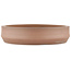 Pot à bonsaï rond non émaillé de Shoko - 245 x 245 x 55 mm