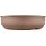 Pot à bonsaï rond non émaillé de Shoko - 215 x 215 x 57 mm