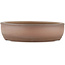 Pot à bonsaï rond non émaillé de Shoko - 215 x 215 x 57 mm