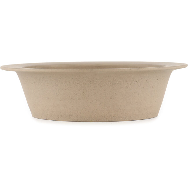 Vaso bonsai rotondo non smaltato di Shoko - 257 x 257 x 70 mm