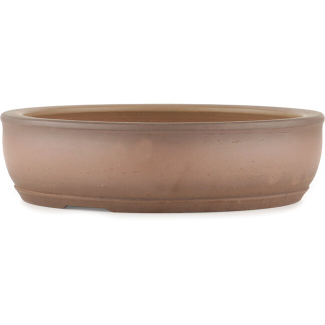 Pot à bonsaï rond non émaillé de Shoko - 215 x 215 x 57 mm