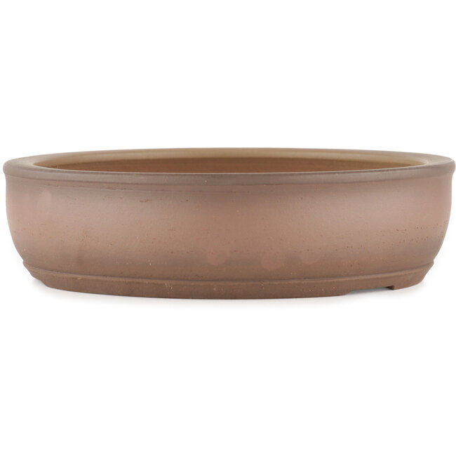 Pot à bonsaï rond non émaillé de Shoko - 215 x 215 x 57 mm