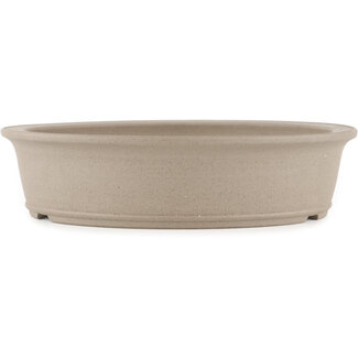 Shoko Pot à bonsaï rond non émaillé de 252 mm par Shoko, Tokoname, Japon